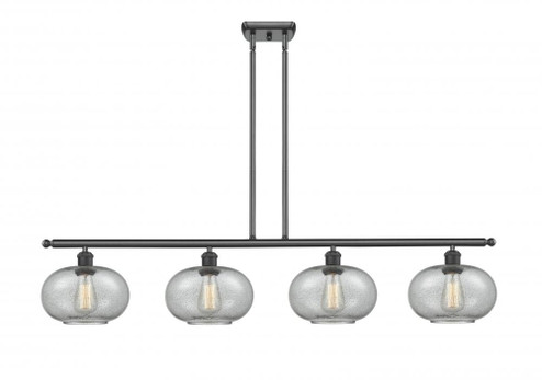 Gorham - 4 Light - 48 inch - Matte Black - Stem hung - Island Light (3442|516-4I-BK-G247)
