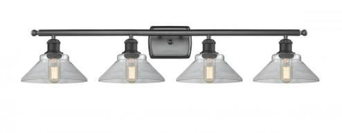 Orwell - 4 Light - 38 inch - Matte Black - Bath Vanity Light (3442|516-4W-BK-G132-LED)