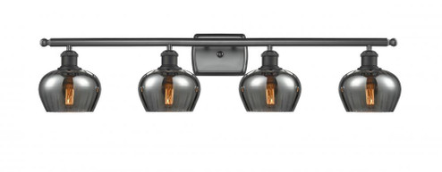 Fenton - 4 Light - 37 inch - Matte Black - Bath Vanity Light (3442|516-4W-BK-G93)
