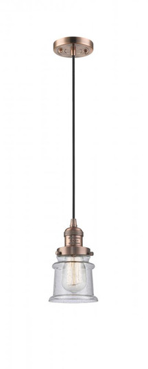 Halophane - 1 Light - 9 inch - Antique Brass - Cord hung - Mini Pendant (3442|201C-AB-G1)