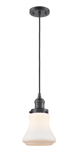 Bellmont - 1 Light - 6 inch - Oil Rubbed Bronze - Cord hung - Mini Pendant (3442|201C-OB-G191)