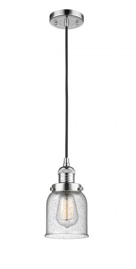 Bell - 1 Light - 5 inch - Polished Chrome - Cord hung - Mini Pendant (3442|201C-PC-G54)