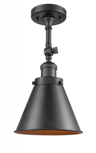 Appalachian - 1 Light - 8 inch - Oil Rubbed Bronze - Adjustable Semi-Flush Mount (3442|201F-OB-M13-OB-LED)