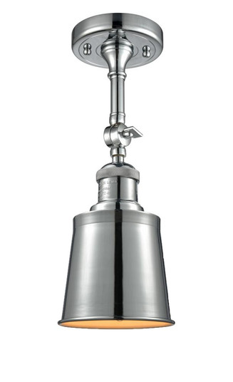 Addison - 1 Light - 5 inch - Polished Chrome - Adjustable Semi-Flush Mount (3442|201F-PC-M9-PC-LED)
