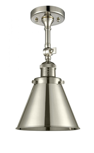 Appalachian - 1 Light - 8 inch - Polished Nickel - Adjustable Semi-Flush Mount (3442|201F-PN-M13-PN)