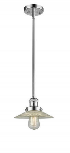 Halophane - 1 Light - 9 inch - Polished Chrome - Stem Hung - Mini Pendant (3442|201S-PC-G2-LED)