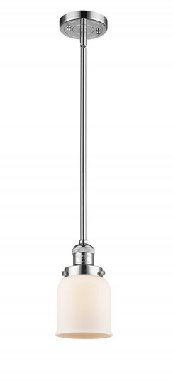 Bell - 1 Light - 5 inch - Polished Chrome - Stem Hung - Mini Pendant (3442|201S-PC-G51)