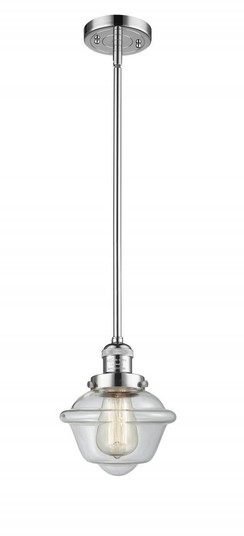 Oxford - 1 Light - 8 inch - Polished Chrome - Stem Hung - Mini Pendant (3442|201S-PC-G532)