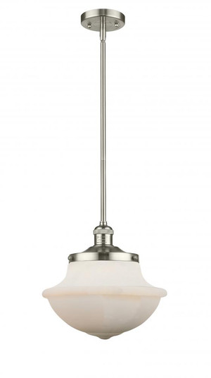 Oxford - 1 Light - 12 inch - Polished Nickel - Stem Hung - Mini Pendant (3442|201S-PN-G541-LED)