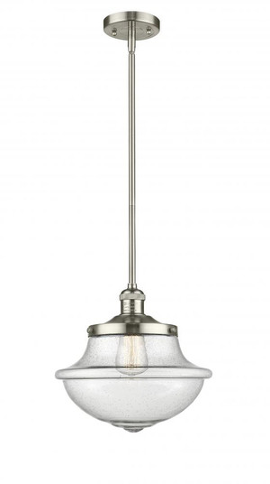 Oxford - 1 Light - 12 inch - Polished Nickel - Stem Hung - Mini Pendant (3442|201S-PN-G544-LED)