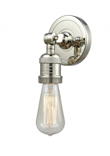 Bare Bulb - 1 Light - 5 inch - Polished Nickel - ADA Compliant Sconce (3442|202ADA-PN-LED)