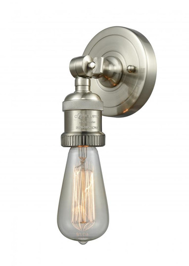 Bare Bulb - 1 Light - 5 inch - Brushed Satin Nickel - Sconce (3442|202ADA-SN-LED)