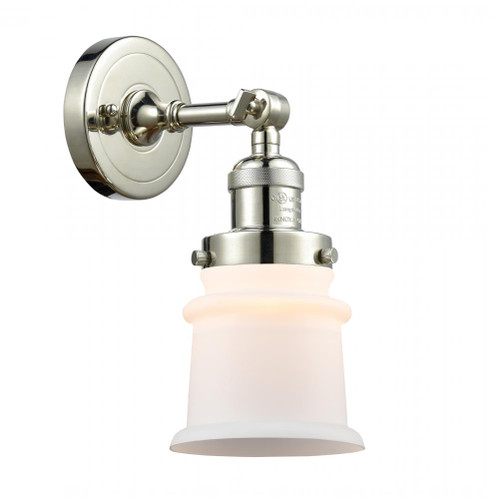 Canton - 1 Light - 5 inch - Polished Nickel - Adjustable Sconce (3442|203-PN-G181S)