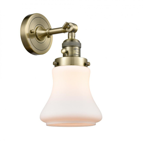 Bellmont - 1 Light - 7 inch - Antique Brass - Adjustable Sconce (3442|203SW-AB-G191)