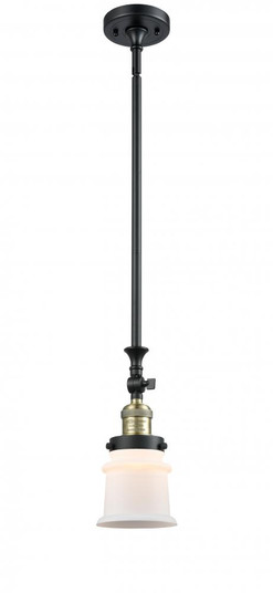 Canton - 1 Light - 5 inch - Black Antique Brass - Stem Hung - Adjustable Mini Pendant (3442|206-BAB-G181S-LED)