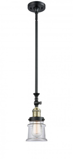 Canton - 1 Light - 5 inch - Black Antique Brass - Stem Hung - Adjustable Mini Pendant (3442|206-BAB-G182S-LED)