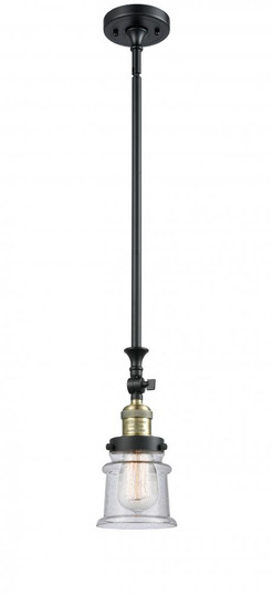 Canton - 1 Light - 5 inch - Black Antique Brass - Stem Hung - Adjustable Mini Pendant (3442|206-BAB-G184S-LED)