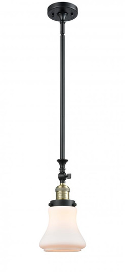 Bellmont - 1 Light - 6 inch - Black Antique Brass - Stem Hung - Adjustable Mini Pendant (3442|206-BAB-G191-LED)