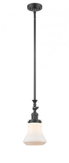 Bellmont - 1 Light - 6 inch - Oil Rubbed Bronze - Stem Hung - Adjustable Mini Pendant (3442|206-OB-G191-LED)