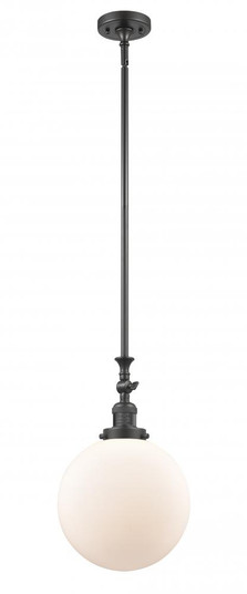 Beacon - 1 Light - 10 inch - Oil Rubbed Bronze - Stem Hung - Adjustable Mini Pendant (3442|206-OB-G201-10)