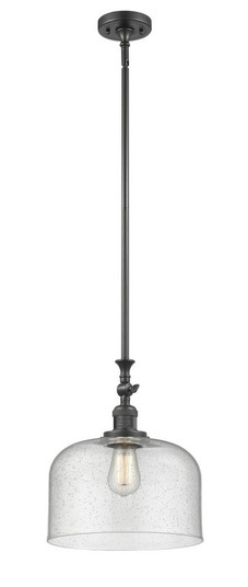 Bell - 1 Light - 12 inch - Oil Rubbed Bronze - Stem Hung - Adjustable Mini Pendant (3442|206-OB-G74-L)