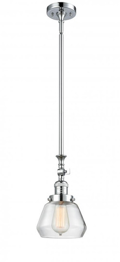 Fulton - 1 Light - 7 inch - Polished Chrome - Stem Hung - Adjustable Mini Pendant (3442|206-PC-G172-LED)