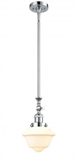 Oxford - 1 Light - 7 inch - Polished Chrome - Stem Hung - Adjustable Mini Pendant (3442|206-PC-G531)