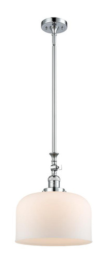 Bell - 1 Light - 12 inch - Polished Chrome - Stem Hung - Adjustable Mini Pendant (3442|206-PC-G71-L)