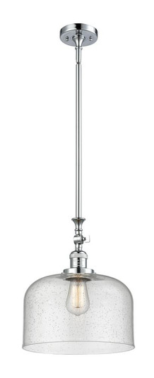 Bell - 1 Light - 12 inch - Polished Chrome - Stem Hung - Adjustable Mini Pendant (3442|206-PC-G74-L)