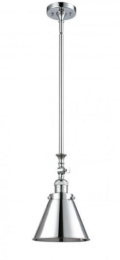 Appalachian - 1 Light - 8 inch - Polished Chrome - Stem Hung - Adjustable Mini Pendant (3442|206-PC-M13-PC)