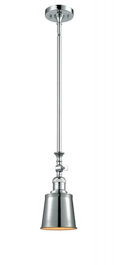 Addison - 1 Light - 5 inch - Polished Chrome - Stem Hung - Adjustable Mini Pendant (3442|206-PC-M9-PC-LED)