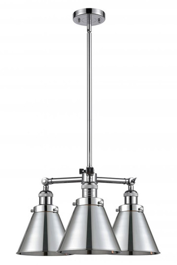 Appalachian - 3 Light - 21 inch - Polished Chrome - Stem Hung - Chandelier (3442|207-PC-M13-PC)