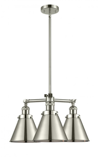 Appalachian - 3 Light - 21 inch - Polished Nickel - Stem Hung - Chandelier (3442|207-PN-M13-PN)