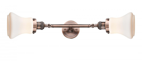 Bellmont - 2 Light - 6 inch - Antique Copper - Adjustable Bath Vanity Light (3442|208L-AC-G191-LED)