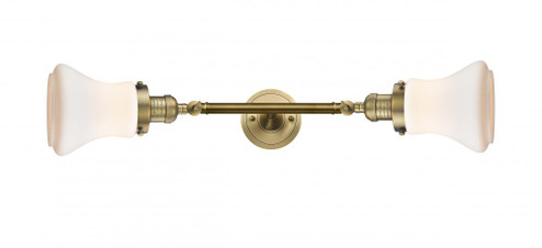 Bellmont - 2 Light - 6 inch - Brushed Brass - Adjustable Bath Vanity Light (3442|208L-BB-G191)