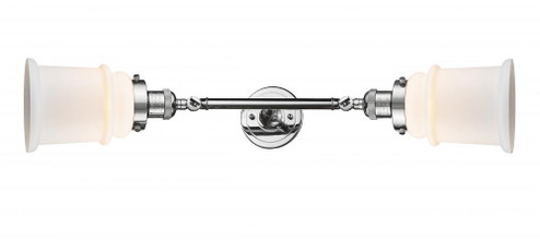 Canton - 2 Light - 6 inch - Polished Chrome - Adjustable Bath Vanity Light (3442|208L-PC-G181)