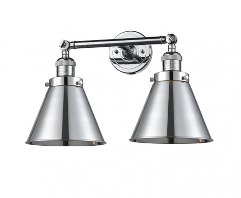 Appalachian - 2 Light - 18 inch - Polished Chrome - Adjustable Bath Vanity Light (3442|208-PC-M13-PC)