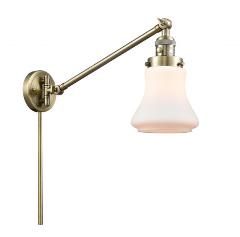 Bellmont - 1 Light - 8 inch - Antique Brass -Adjustable Swing Arm (3442|237-AB-G191)