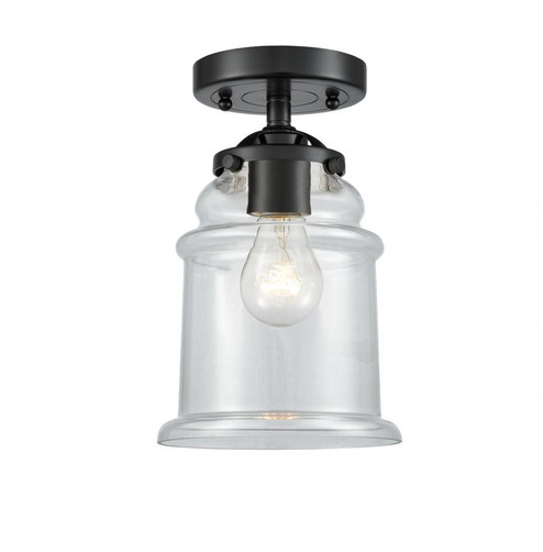 Canton - 1 Light - 6 inch - Oil Rubbed Bronze - Semi-Flush Mount (3442|284-1C-OB-G182-LED)