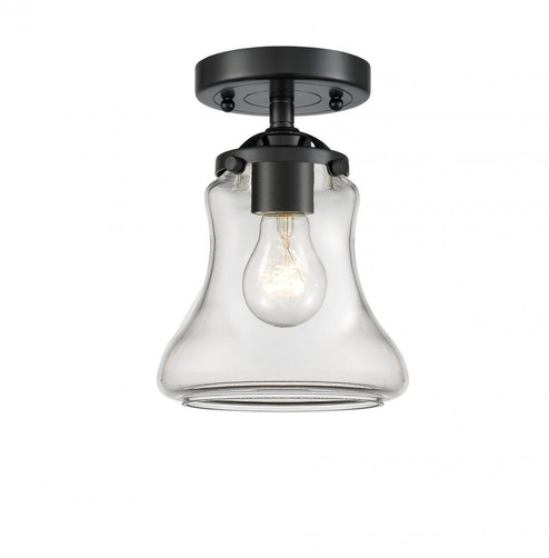 Bellmont - 1 Light - 6 inch - Oil Rubbed Bronze - Semi-Flush Mount (3442|284-1C-OB-G192-LED)