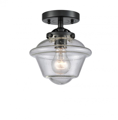 Oxford - 1 Light - 8 inch - Oil Rubbed Bronze - Semi-Flush Mount (3442|284-1C-OB-G534-LED)