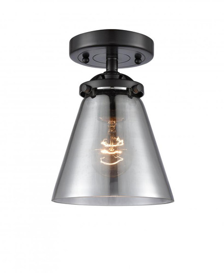 Cone - 1 Light - 6 inch - Oil Rubbed Bronze - Semi-Flush Mount (3442|284-1C-OB-G63)