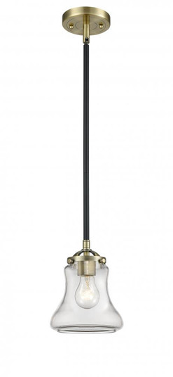 Bellmont - 1 Light - 6 inch - Black Antique Brass - Stem hung - Mini Pendant (3442|284-1S-BAB-G192)