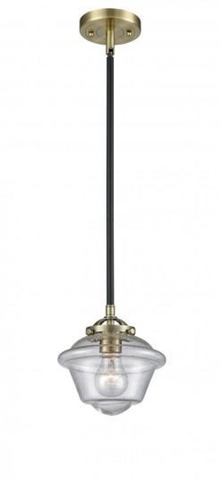 Oxford - 1 Light - 8 inch - Black Antique Brass - Stem hung - Mini Pendant (3442|284-1S-BAB-G534)