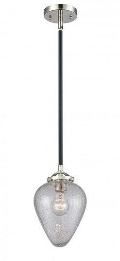 Geneseo - 1 Light - 7 inch - Black Polished Nickel - Stem hung - Mini Pendant (3442|284-1S-BPN-G165)