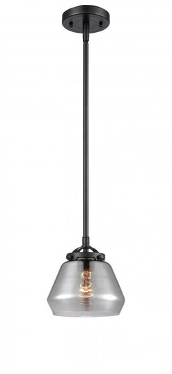 Fulton - 1 Light - 7 inch - Oil Rubbed Bronze - Stem hung - Mini Pendant (3442|284-1S-OB-G173-LED)