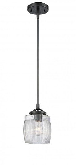 Colton - 1 Light - 6 inch - Oil Rubbed Bronze - Cord hung - Mini Pendant (3442|284-1S-OB-G302-LED)