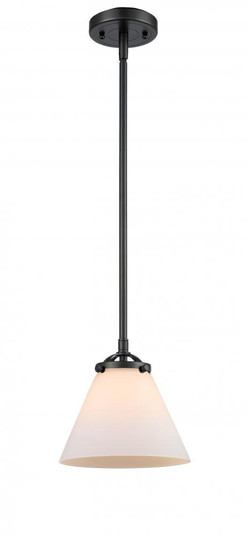 Cone - 1 Light - 8 inch - Oil Rubbed Bronze - Stem hung - Mini Pendant (3442|284-1S-OB-G41-LED)