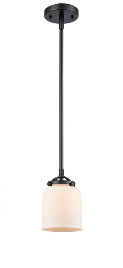Bell - 1 Light - 5 inch - Oil Rubbed Bronze - Stem hung - Mini Pendant (3442|284-1S-OB-G51)