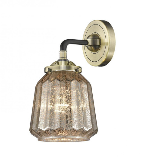 Chatham - 1 Light - 7 inch - Black Antique Brass - Sconce (3442|284-1W-BAB-G146)